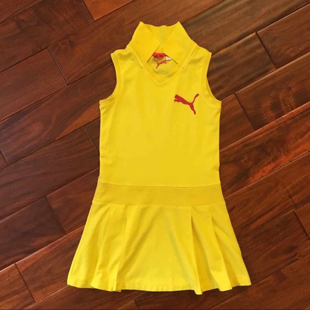 HP x2🎉 Puma Yellow Sleeveless Dress